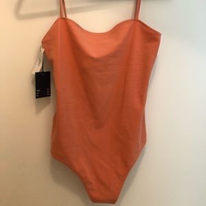 Wilfred Free Square Neck Thong Bodysuit Aritzia